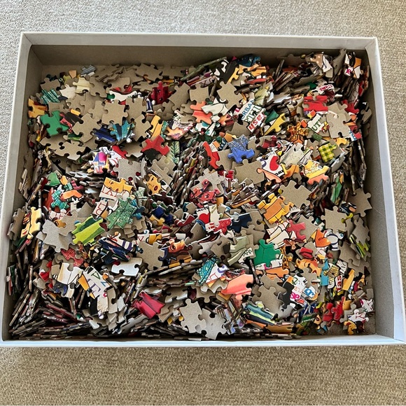 MB Puzzle Collage Time Fashion Memories 1500 Piece Puzzle - Picture 4 of 6